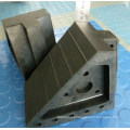 Black Rubber Wedge, Car Rubber Wedge, Rubber Block, Rubber Stopper, Wheel Chock Rubber Stopper